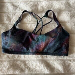 Lululemon colorful sports bra size 8